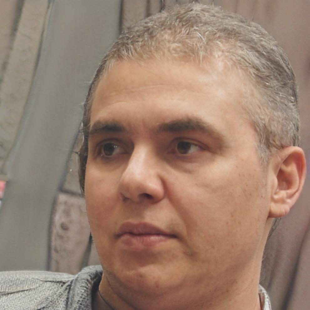 Portrait of satisfied student Rupert Blackthorne